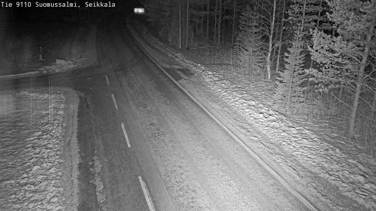 Kelikamerat Kuva Tie 9110 Suomussalmi, Seikkala, Suomussalmi, Kainuu