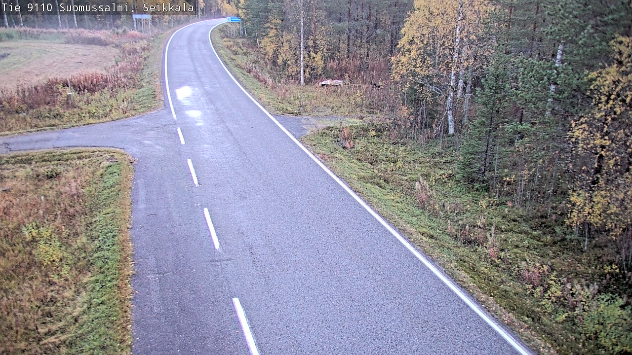 Kelikamerat Kuva Tie 9110 Suomussalmi, Seikkala, Suomussalmi, Kainuu