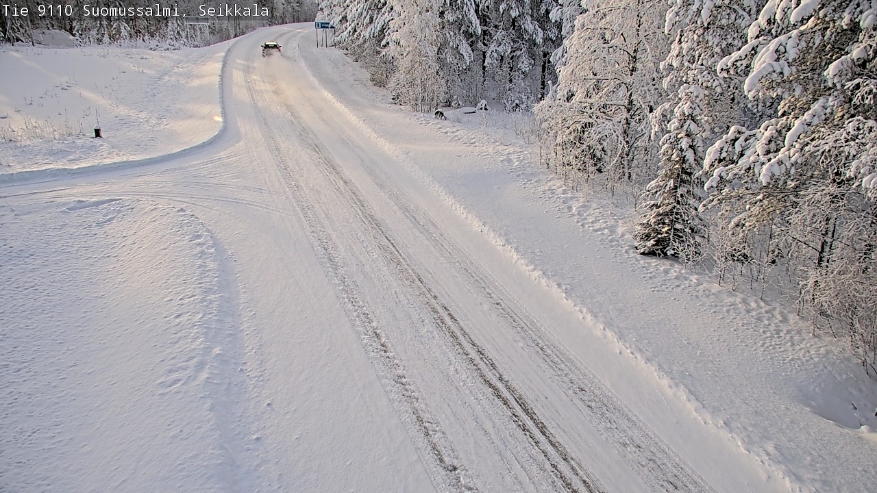 Kelikamerat Kuva Tie 9110 Suomussalmi, Seikkala, Suomussalmi, Kainuu