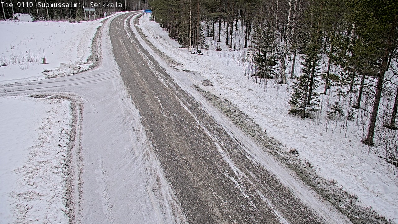Kelikamerat Kuva Tie 9110 Suomussalmi, Seikkala, Suomussalmi, Kainuu