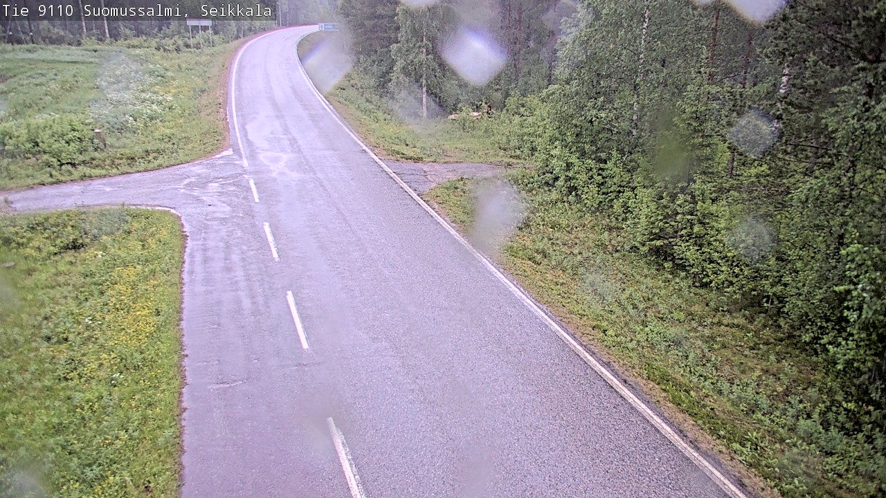 Kelikamerat Kuva Tie 9110 Suomussalmi, Seikkala, Suomussalmi, Kainuu