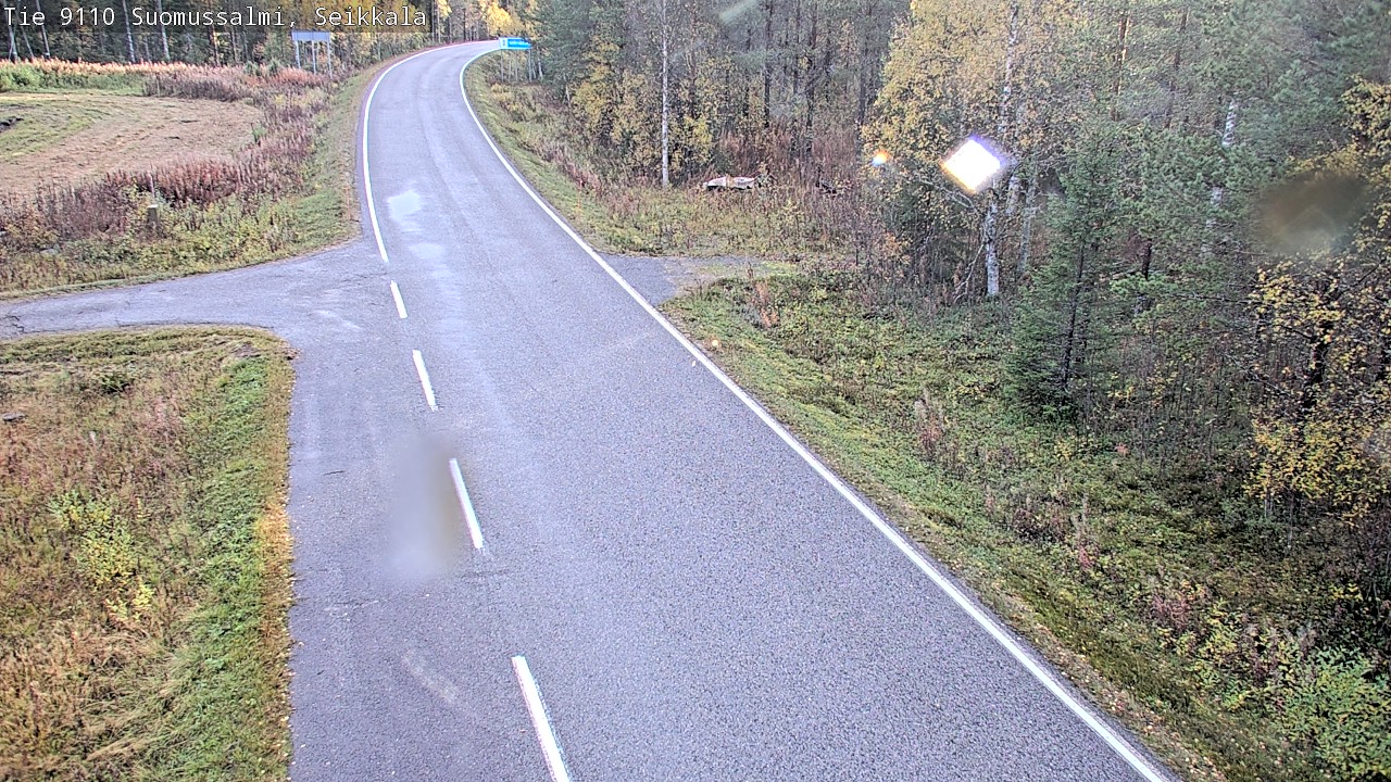Kelikamerat Kuva Tie 9110 Suomussalmi, Seikkala, Suomussalmi, Kainuu