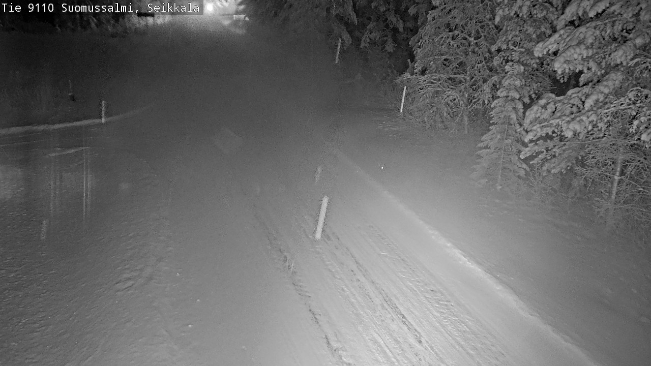 Kelikamerat Kuva Tie 9110 Suomussalmi, Seikkala, Suomussalmi, Kainuu