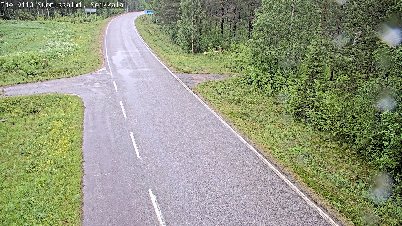 Kelikamerat Kuva Tie 9110 Suomussalmi, Seikkala, Suomussalmi, Kainuu