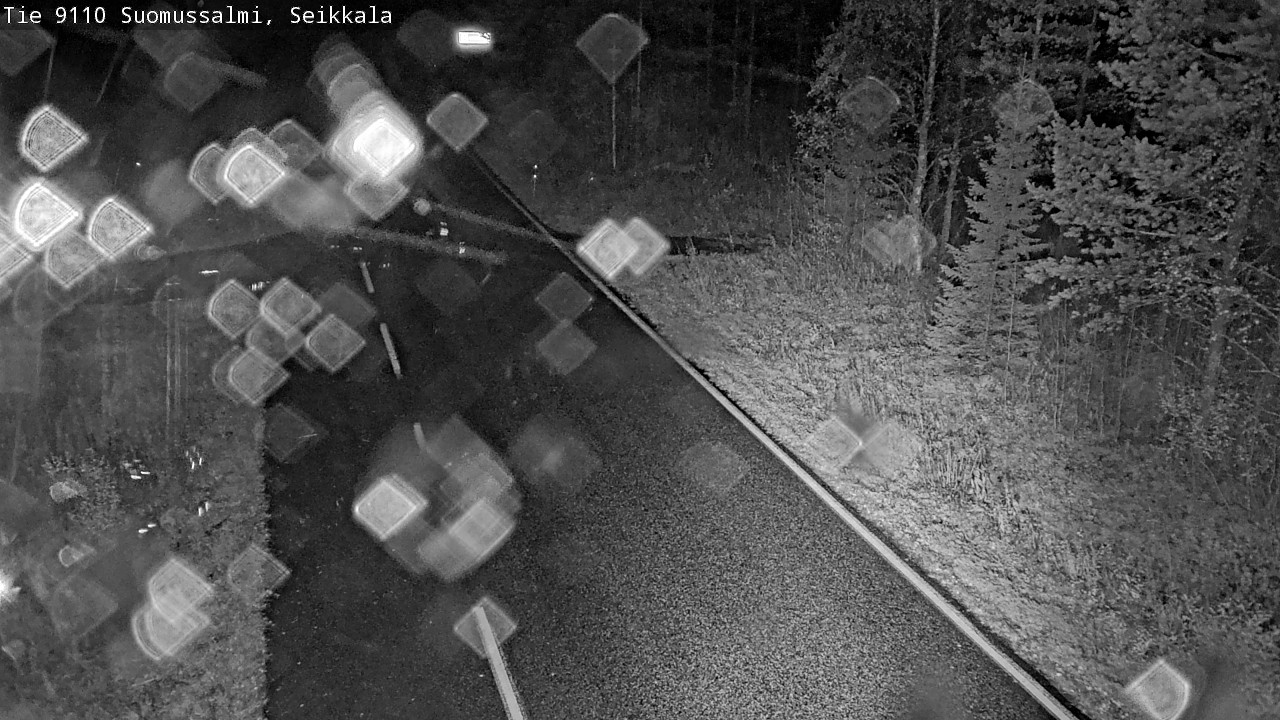 Kelikamerat Kuva Tie 9110 Suomussalmi, Seikkala, Suomussalmi, Kainuu