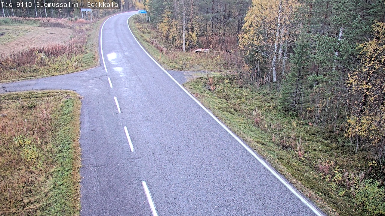 Kelikamerat Kuva Tie 9110 Suomussalmi, Seikkala, Suomussalmi, Kainuu
