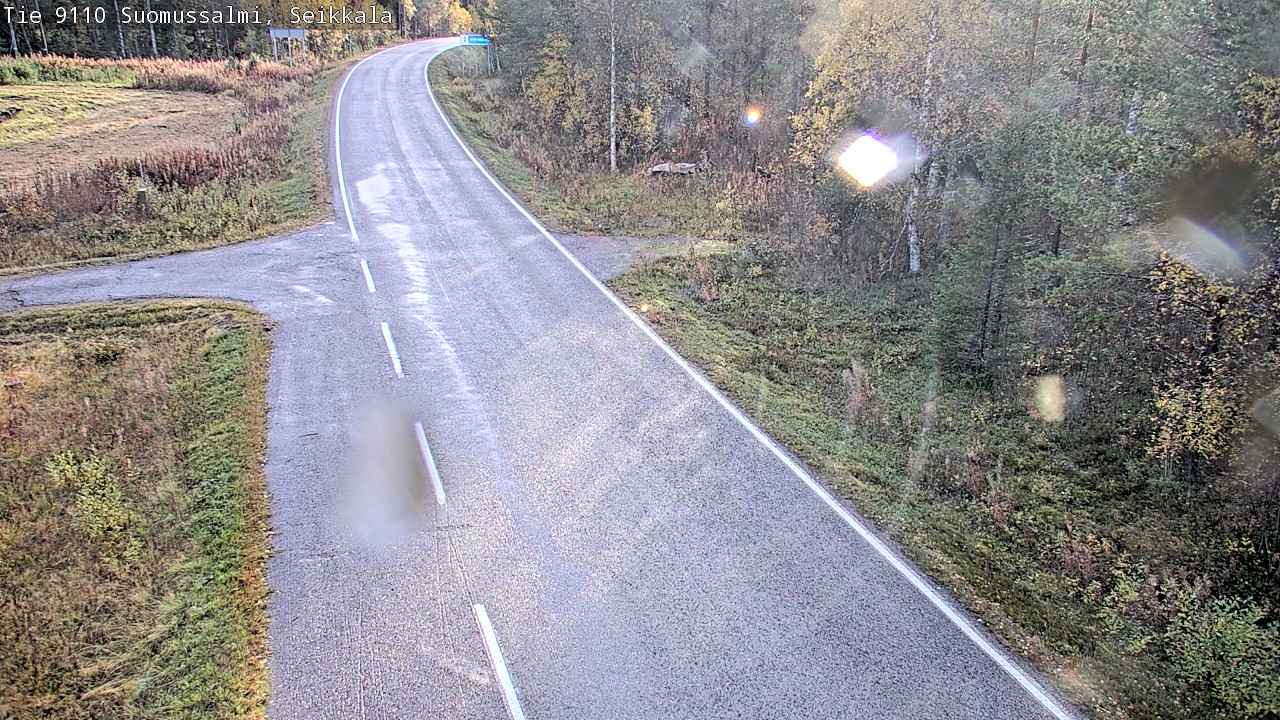 Kelikamerat Kuva Tie 9110 Suomussalmi, Seikkala, Suomussalmi, Kainuu