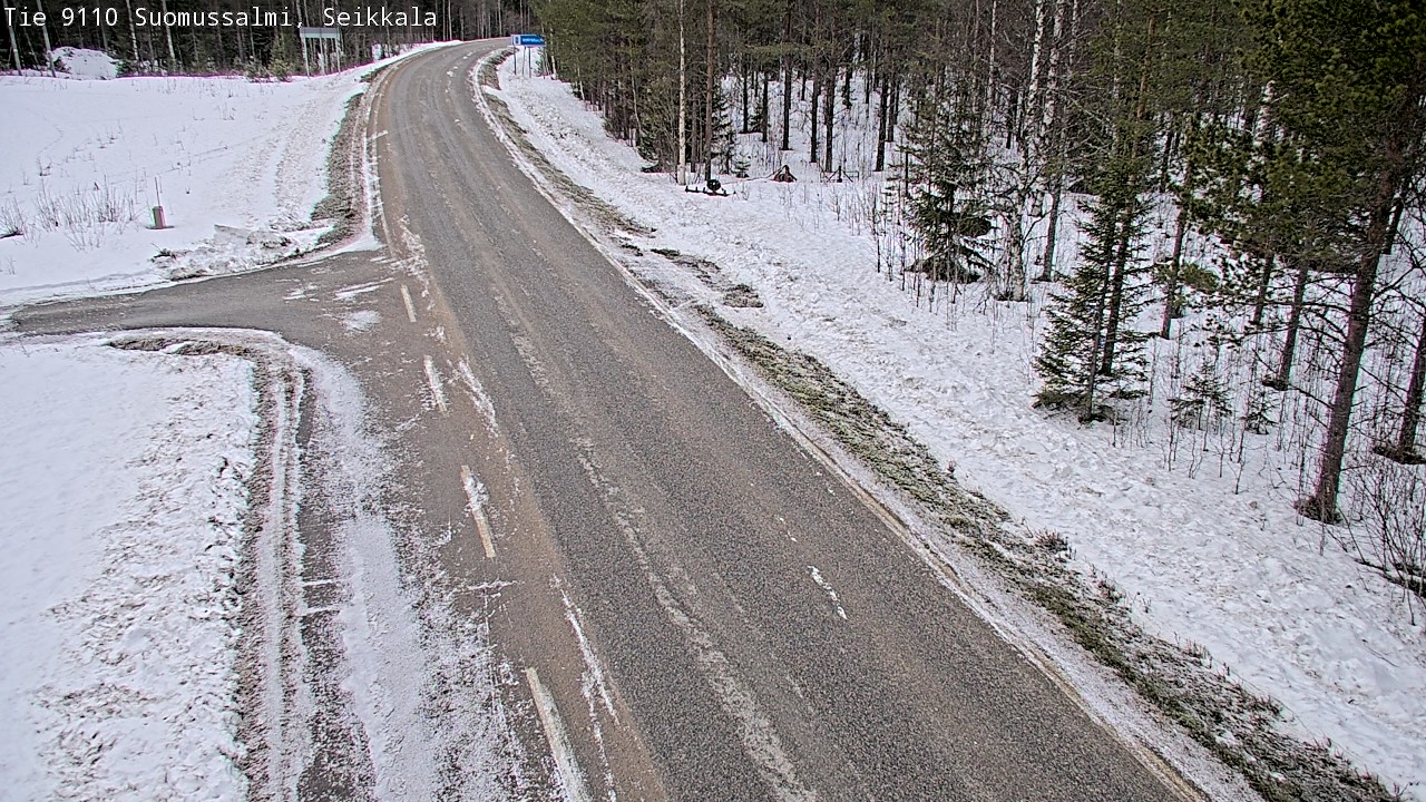 Kelikamerat Kuva Tie 9110 Suomussalmi, Seikkala, Suomussalmi, Kainuu