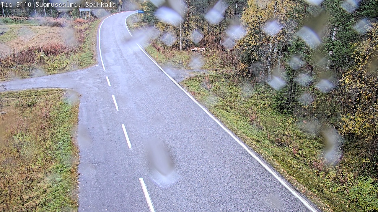 Kelikamerat Kuva Tie 9110 Suomussalmi, Seikkala, Suomussalmi, Kainuu