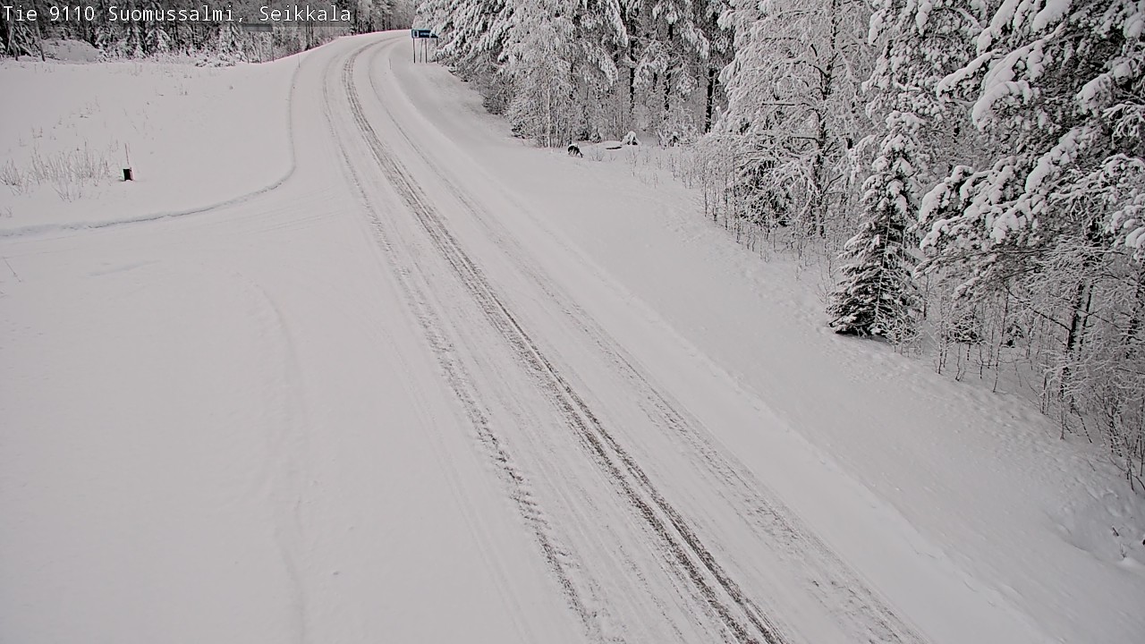 Kelikamerat Kuva Tie 9110 Suomussalmi, Seikkala, Suomussalmi, Kainuu
