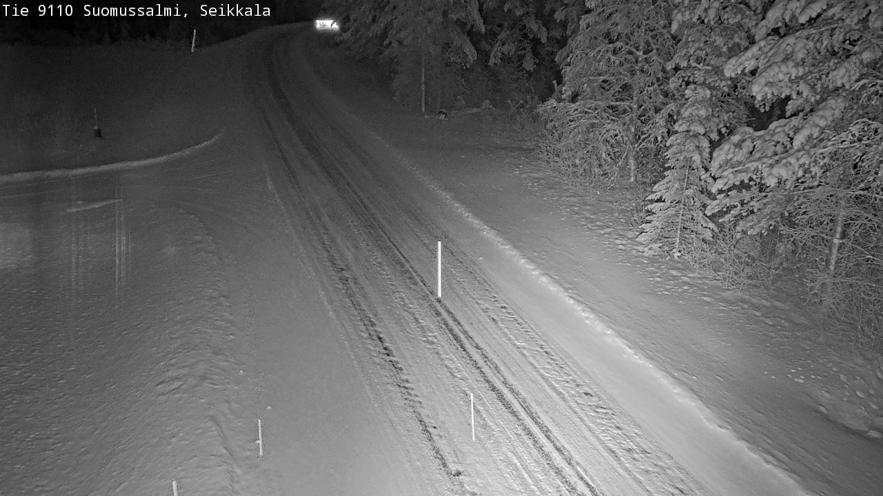 Kelikamerat Kuva Tie 9110 Suomussalmi, Seikkala, Suomussalmi, Kainuu