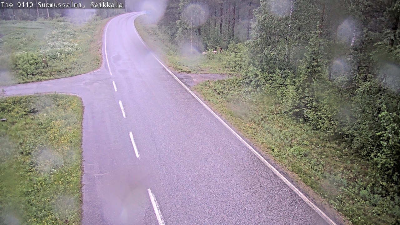 Kelikamerat Kuva Tie 9110 Suomussalmi, Seikkala, Suomussalmi, Kainuu