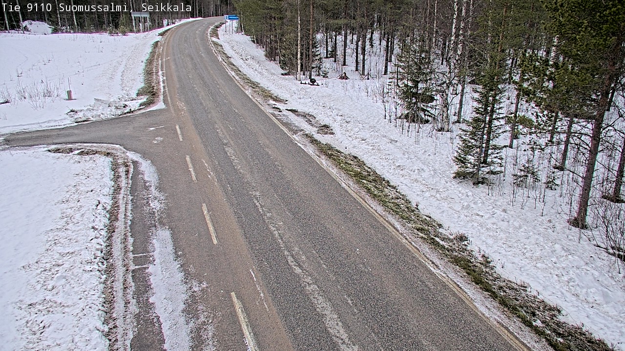 Kelikamerat Kuva Tie 9110 Suomussalmi, Seikkala, Suomussalmi, Kainuu