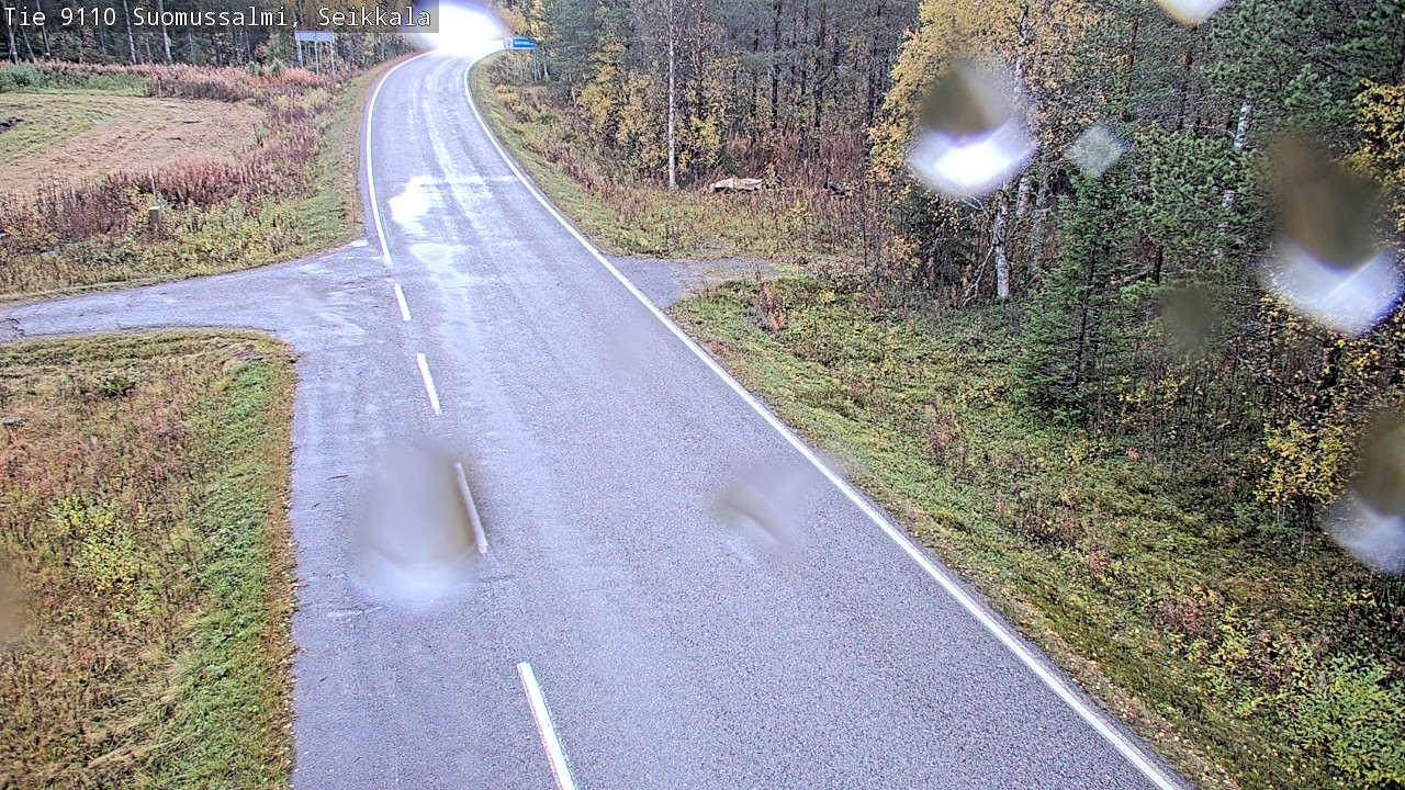 Kelikamerat Kuva Tie 9110 Suomussalmi, Seikkala, Suomussalmi, Kainuu
