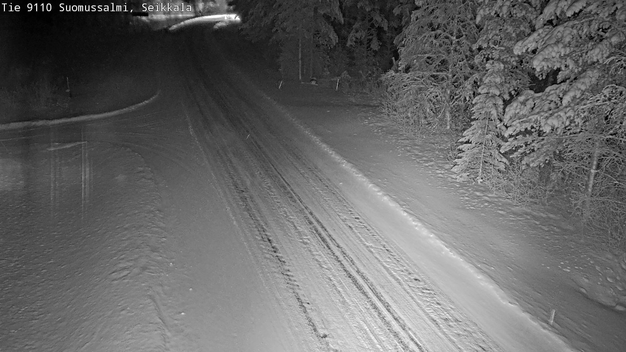 Kelikamerat Kuva Tie 9110 Suomussalmi, Seikkala, Suomussalmi, Kainuu