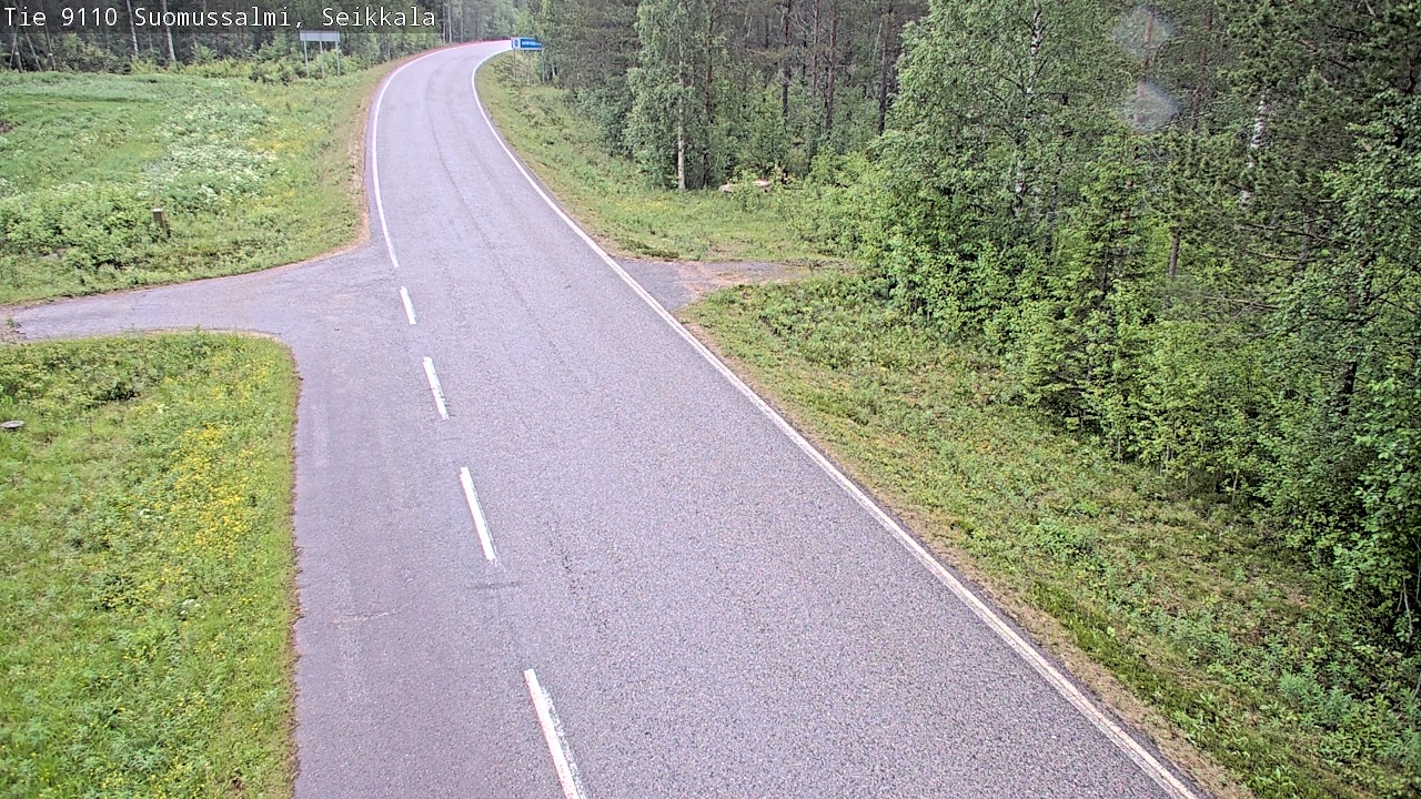 Kelikamerat Kuva Tie 9110 Suomussalmi, Seikkala, Suomussalmi, Kainuu