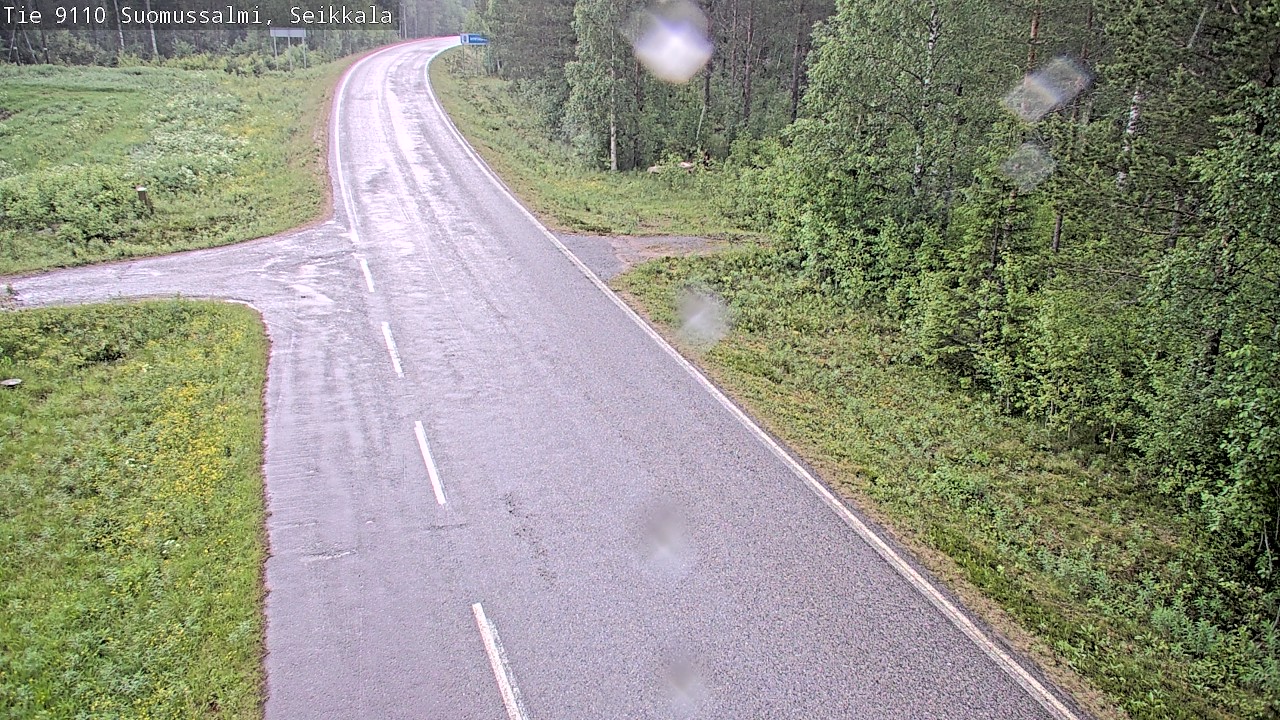Kelikamerat Kuva Tie 9110 Suomussalmi, Seikkala, Suomussalmi, Kainuu