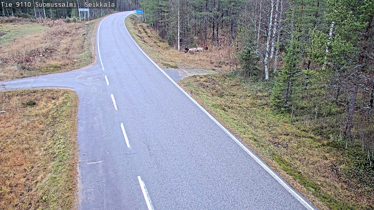 Kelikamerat Kuva Tie 9110 Suomussalmi, Seikkala, Suomussalmi, Kainuu