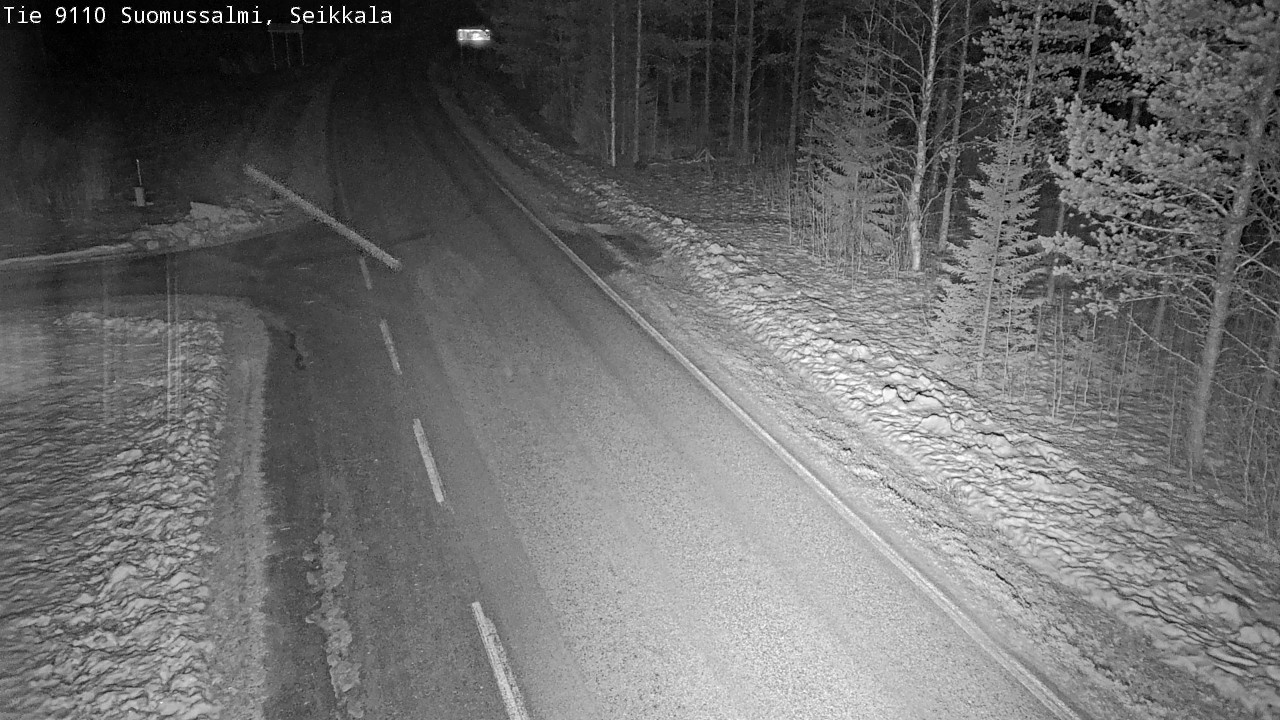 Kelikamerat Kuva Tie 9110 Suomussalmi, Seikkala, Suomussalmi, Kainuu