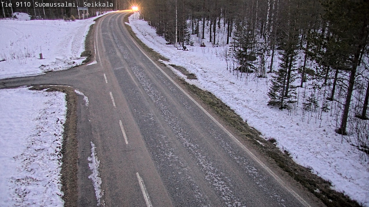 Kelikamerat Kuva Tie 9110 Suomussalmi, Seikkala, Suomussalmi, Kainuu