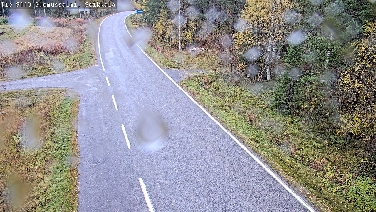 Kelikamerat Kuva Tie 9110 Suomussalmi, Seikkala, Suomussalmi, Kainuu