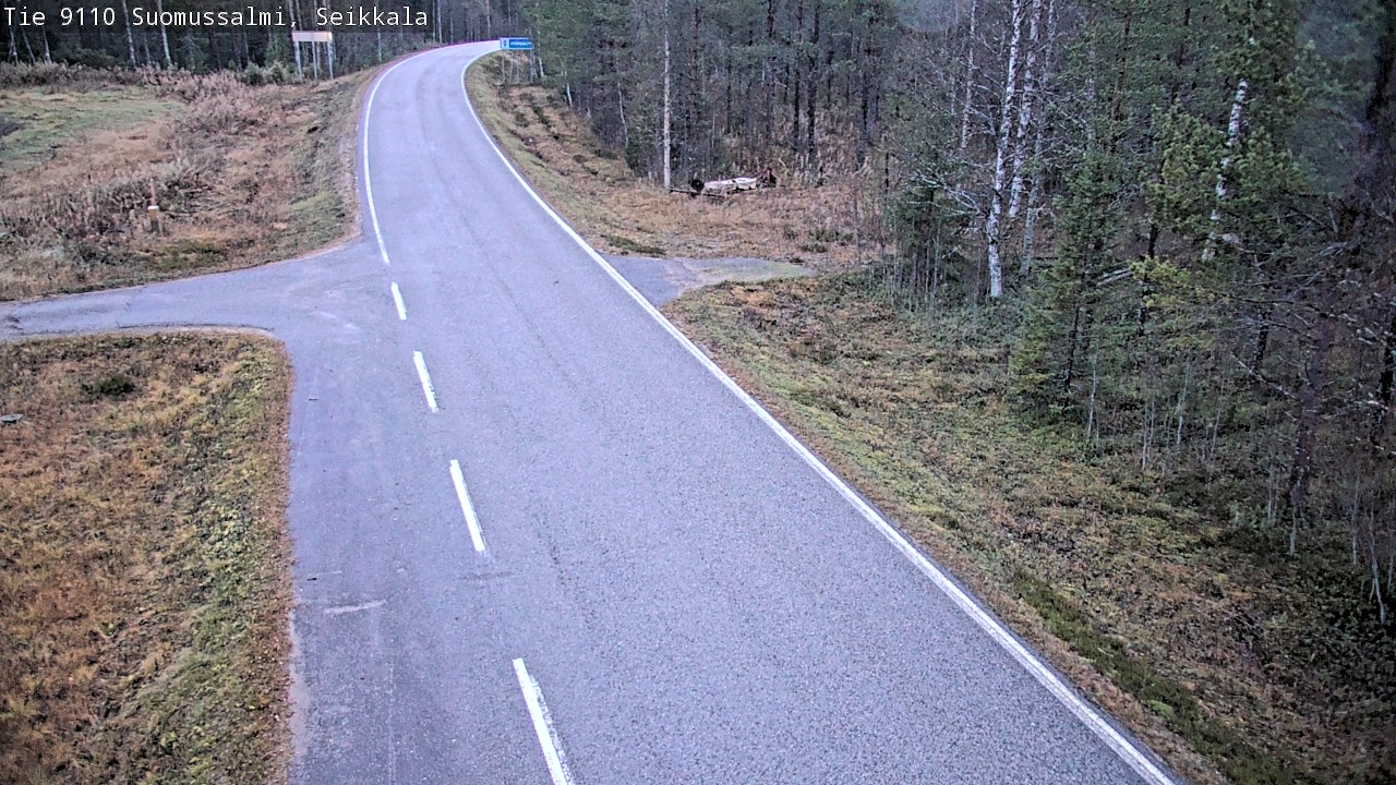 Kelikamerat Kuva Tie 9110 Suomussalmi, Seikkala, Suomussalmi, Kainuu