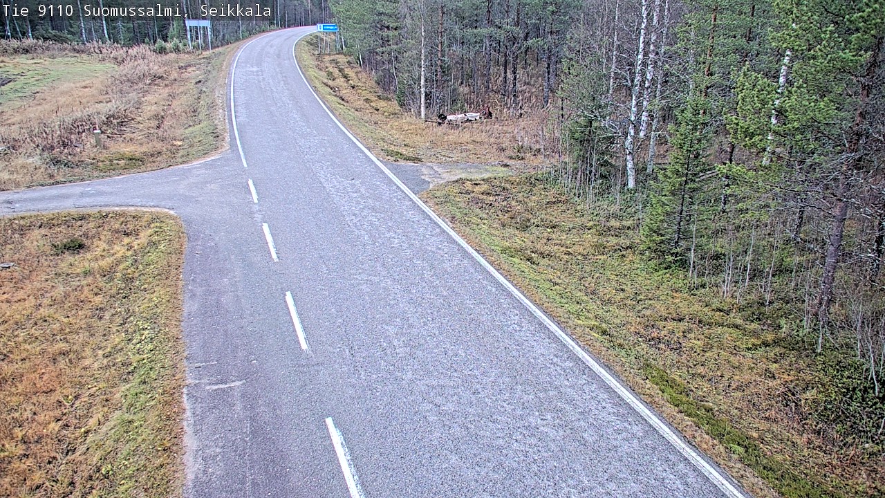 Kelikamerat Kuva Tie 9110 Suomussalmi, Seikkala, Suomussalmi, Kainuu