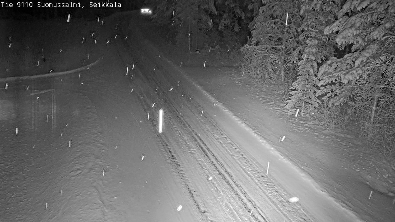 Kelikamerat Kuva Tie 9110 Suomussalmi, Seikkala, Suomussalmi, Kainuu