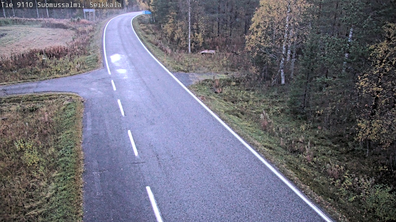 Kelikamerat Kuva Tie 9110 Suomussalmi, Seikkala, Suomussalmi, Kainuu