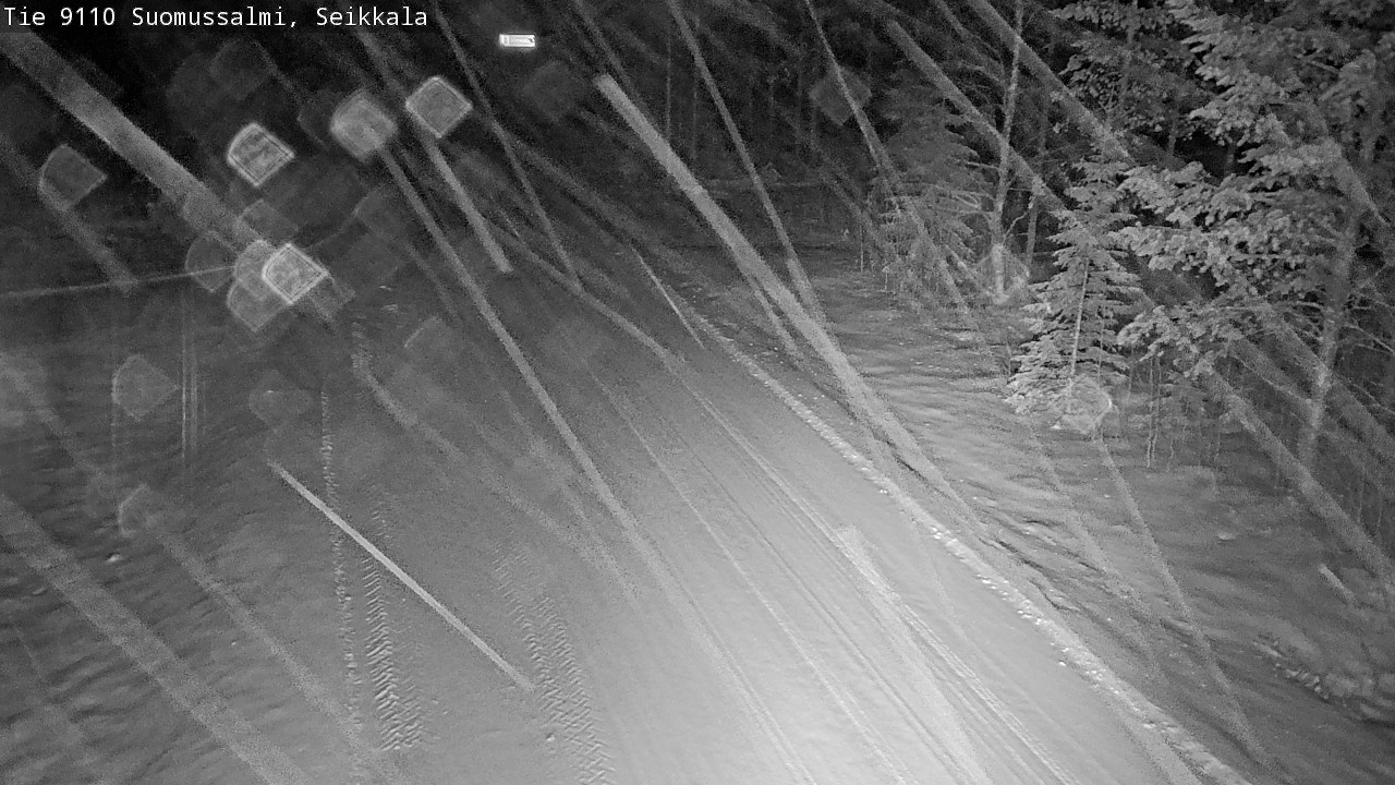 Weather Camera Image Road 9110 Suomussalmi, Seikkala, Suomussalmi, Kainuu