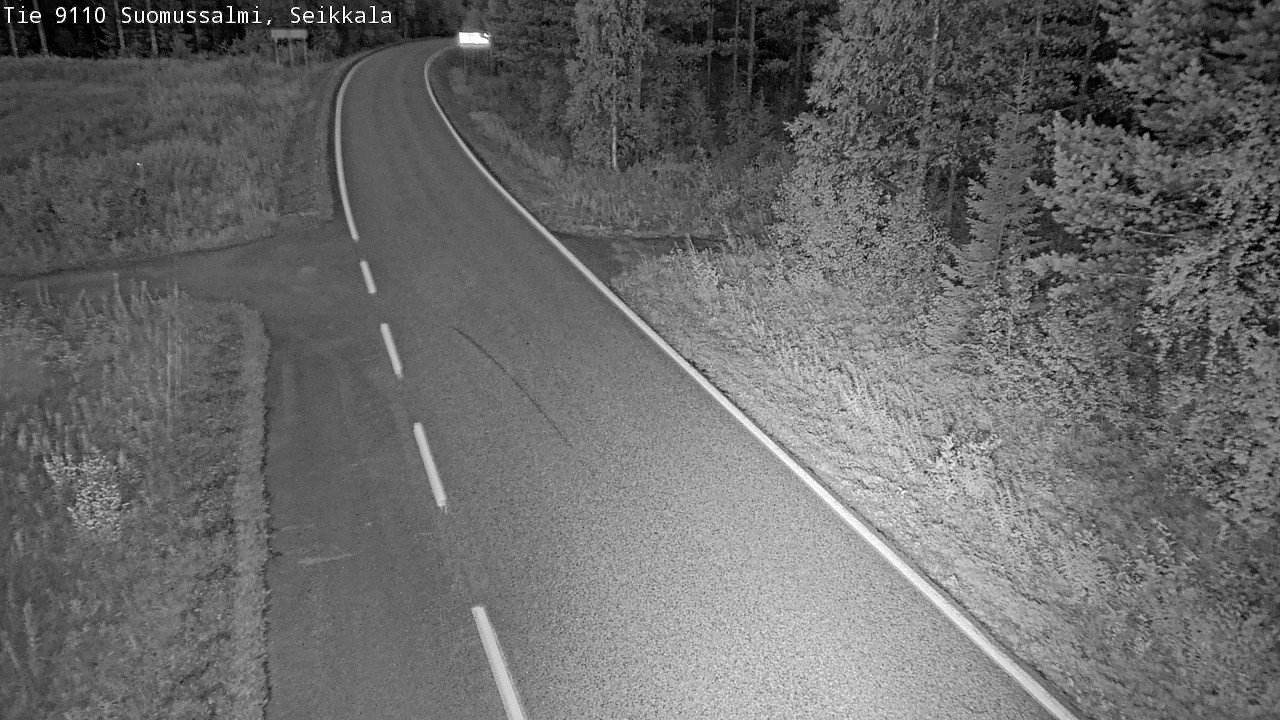Kelikamerat Kuva Tie 9110 Suomussalmi, Seikkala, Suomussalmi, Kainuu