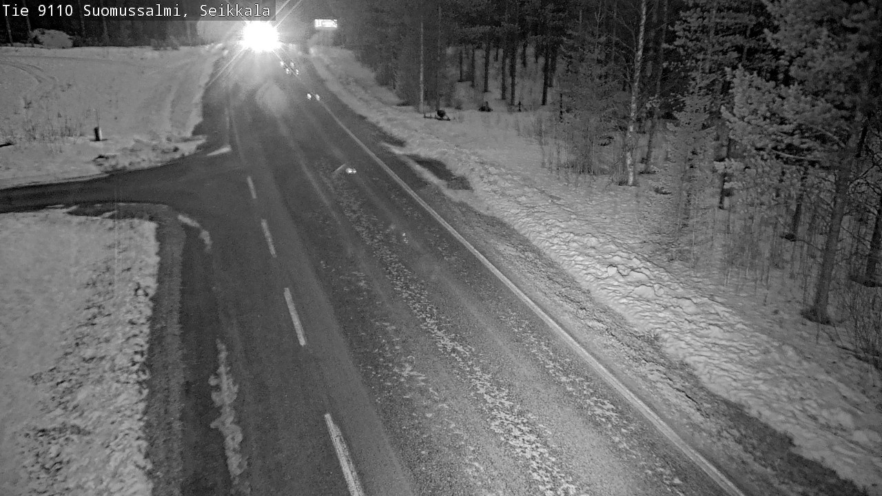 Kelikamerat Kuva Tie 9110 Suomussalmi, Seikkala, Suomussalmi, Kainuu
