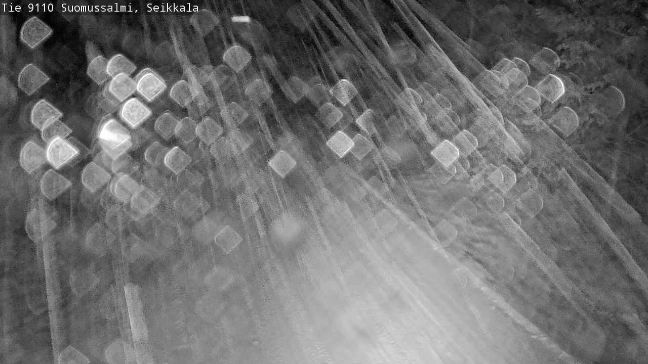 Weather Camera Image Road 9110 Suomussalmi, Seikkala, Suomussalmi, Kainuu
