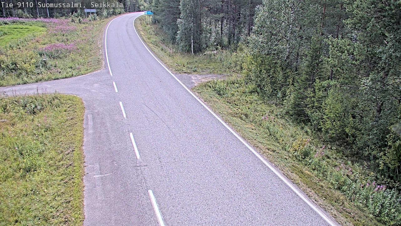 Kelikamerat Kuva Tie 9110 Suomussalmi, Seikkala, Suomussalmi, Kainuu