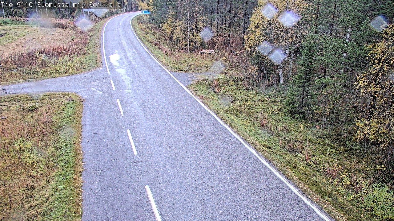 Kelikamerat Kuva Tie 9110 Suomussalmi, Seikkala, Suomussalmi, Kainuu