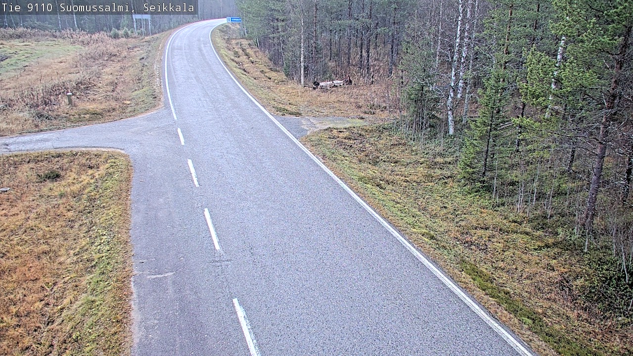 Kelikamerat Kuva Tie 9110 Suomussalmi, Seikkala, Suomussalmi, Kainuu