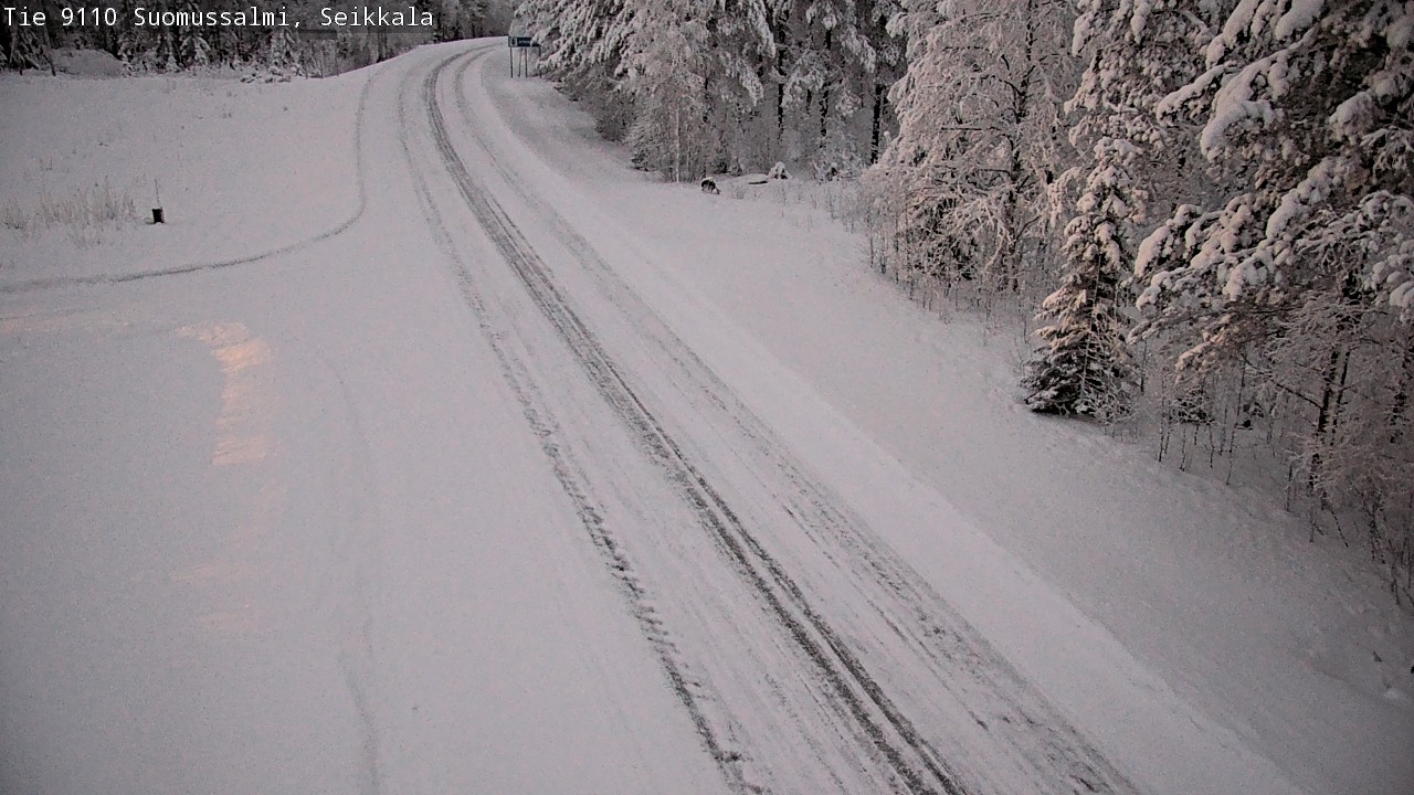 Kelikamerat Kuva Tie 9110 Suomussalmi, Seikkala, Suomussalmi, Kainuu