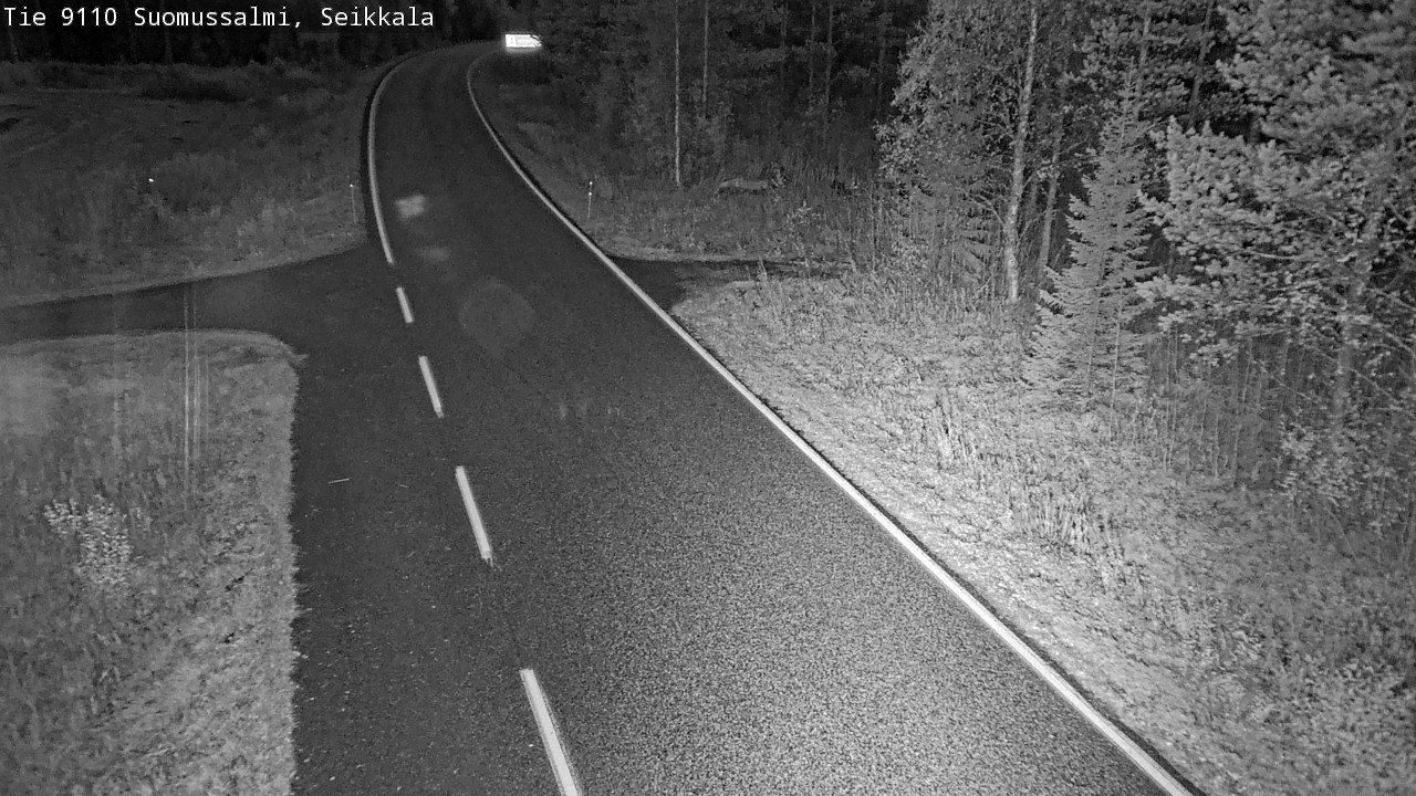 Kelikamerat Kuva Tie 9110 Suomussalmi, Seikkala, Suomussalmi, Kainuu