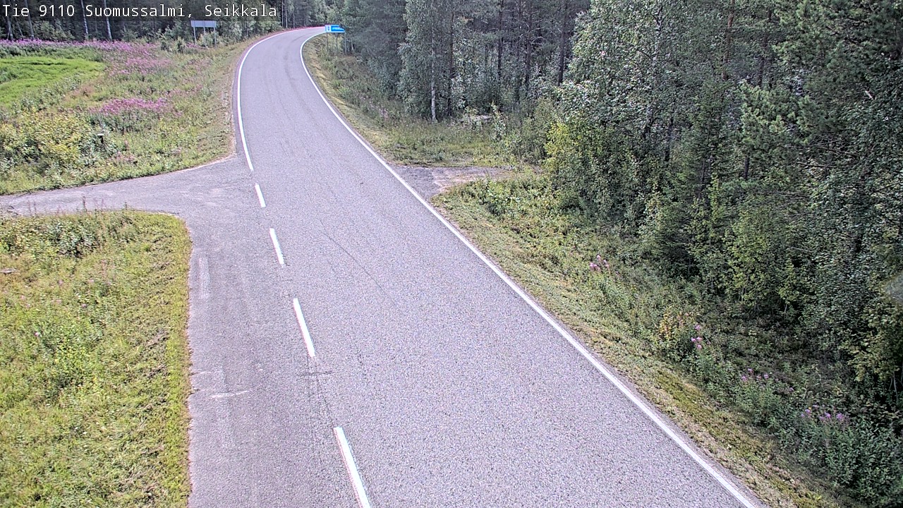 Kelikamerat Kuva Tie 9110 Suomussalmi, Seikkala, Suomussalmi, Kainuu