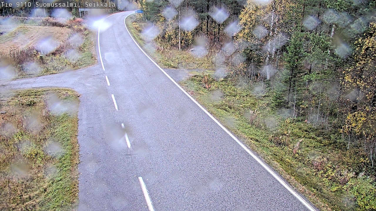 Weather Camera Image Road 9110 Suomussalmi, Seikkala, Suomussalmi, Kainuu