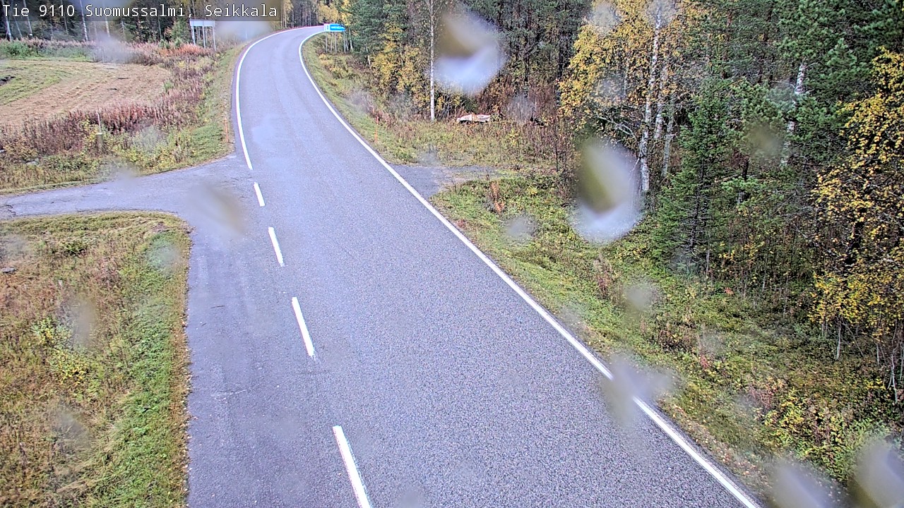 Kelikamerat Kuva Tie 9110 Suomussalmi, Seikkala, Suomussalmi, Kainuu