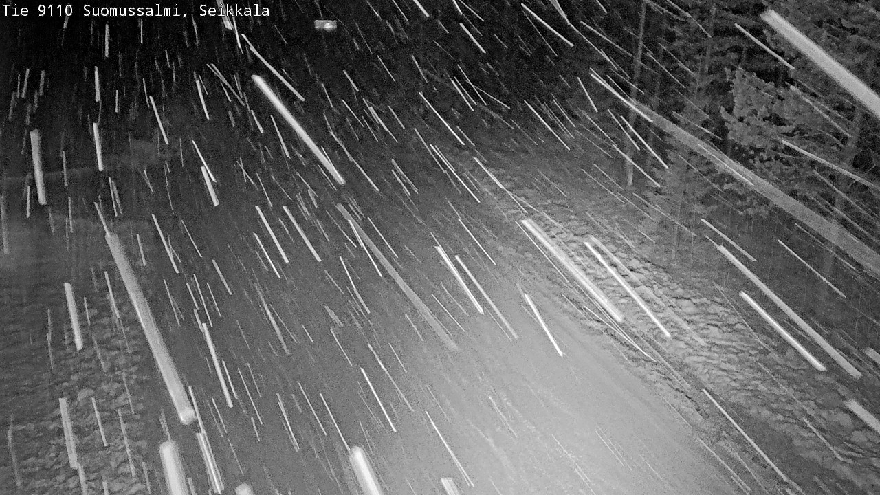 Kelikamerat Kuva Tie 9110 Suomussalmi, Seikkala, Suomussalmi, Kainuu