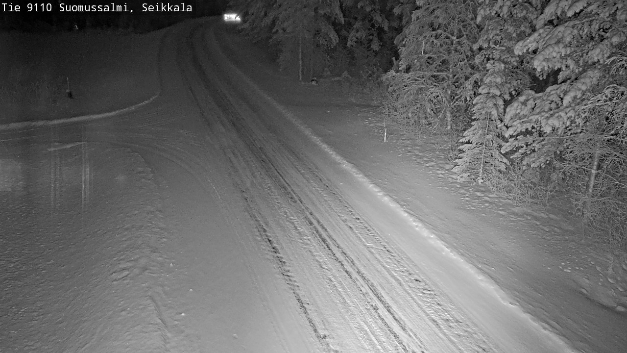Kelikamerat Kuva Tie 9110 Suomussalmi, Seikkala, Suomussalmi, Kainuu