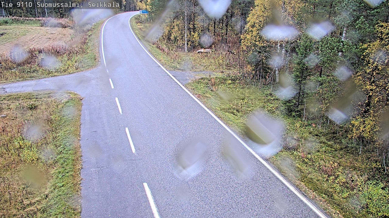 Kelikamerat Kuva Tie 9110 Suomussalmi, Seikkala, Suomussalmi, Kainuu