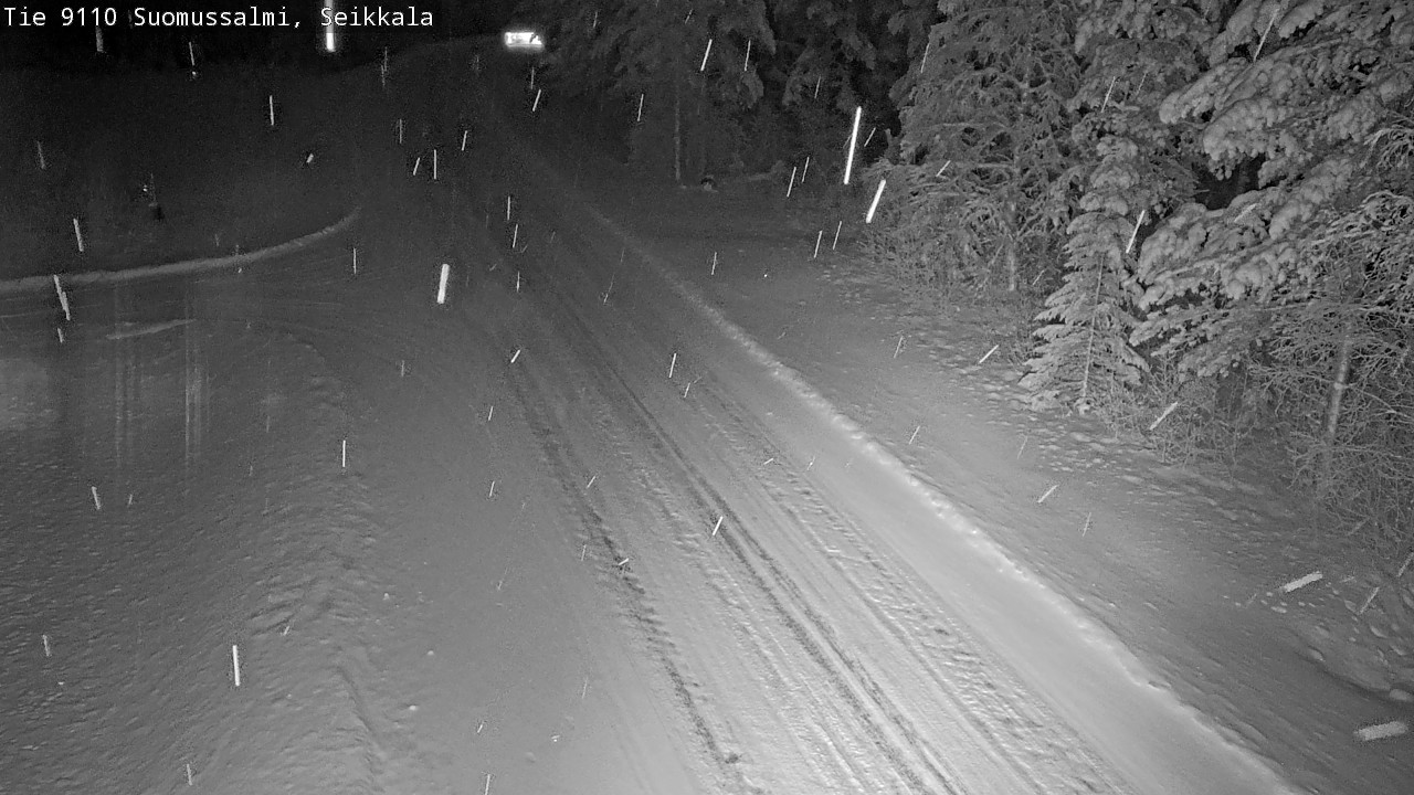 Kelikamerat Kuva Tie 9110 Suomussalmi, Seikkala, Suomussalmi, Kainuu