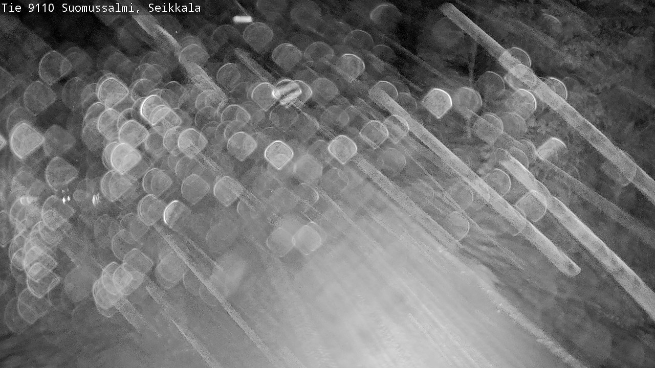 Weather Camera Image Road 9110 Suomussalmi, Seikkala, Suomussalmi, Kainuu
