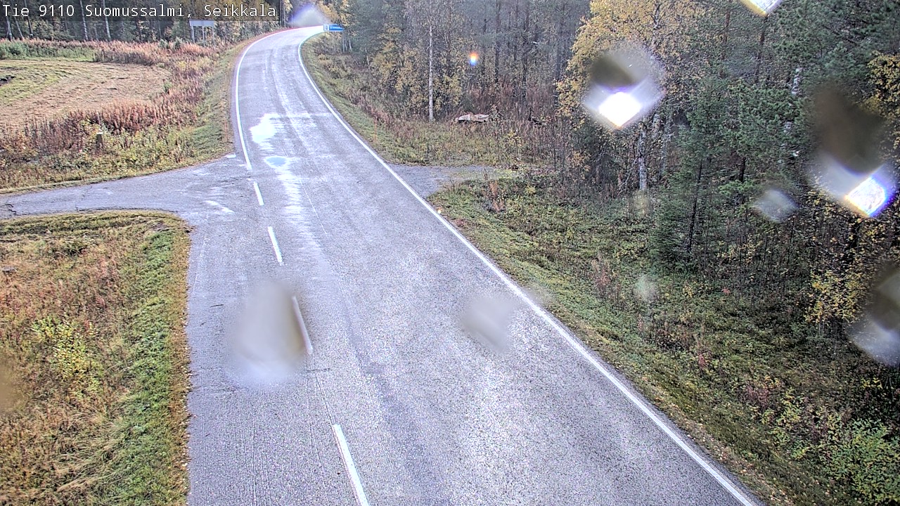 Kelikamerat Kuva Tie 9110 Suomussalmi, Seikkala, Suomussalmi, Kainuu