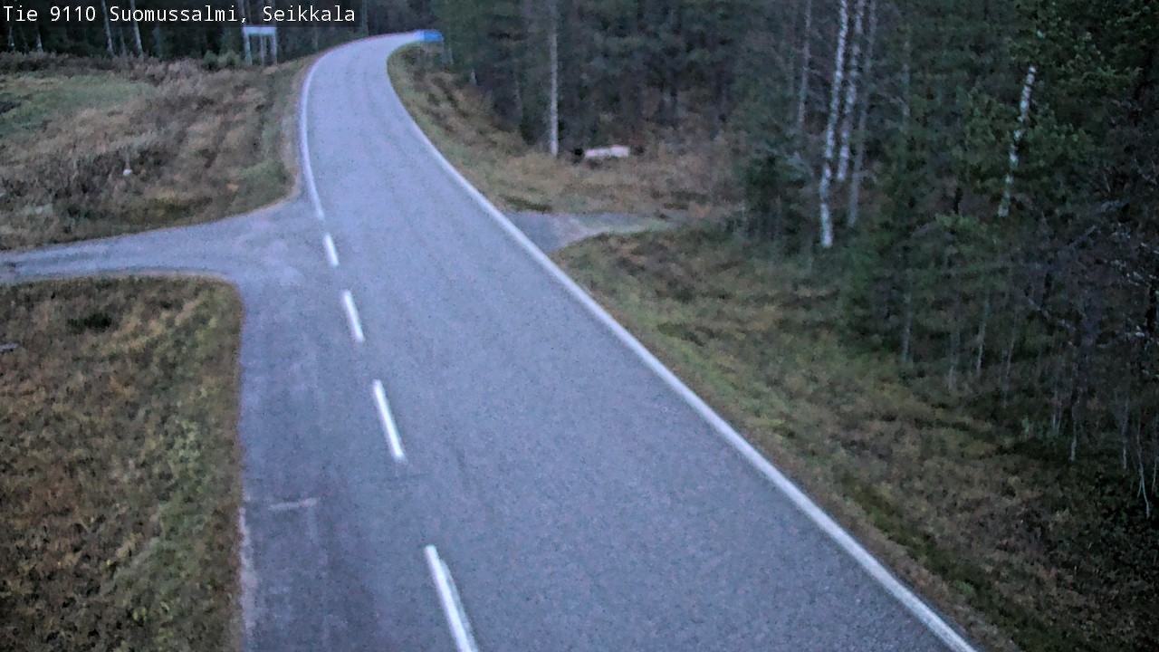 Kelikamerat Kuva Tie 9110 Suomussalmi, Seikkala, Suomussalmi, Kainuu