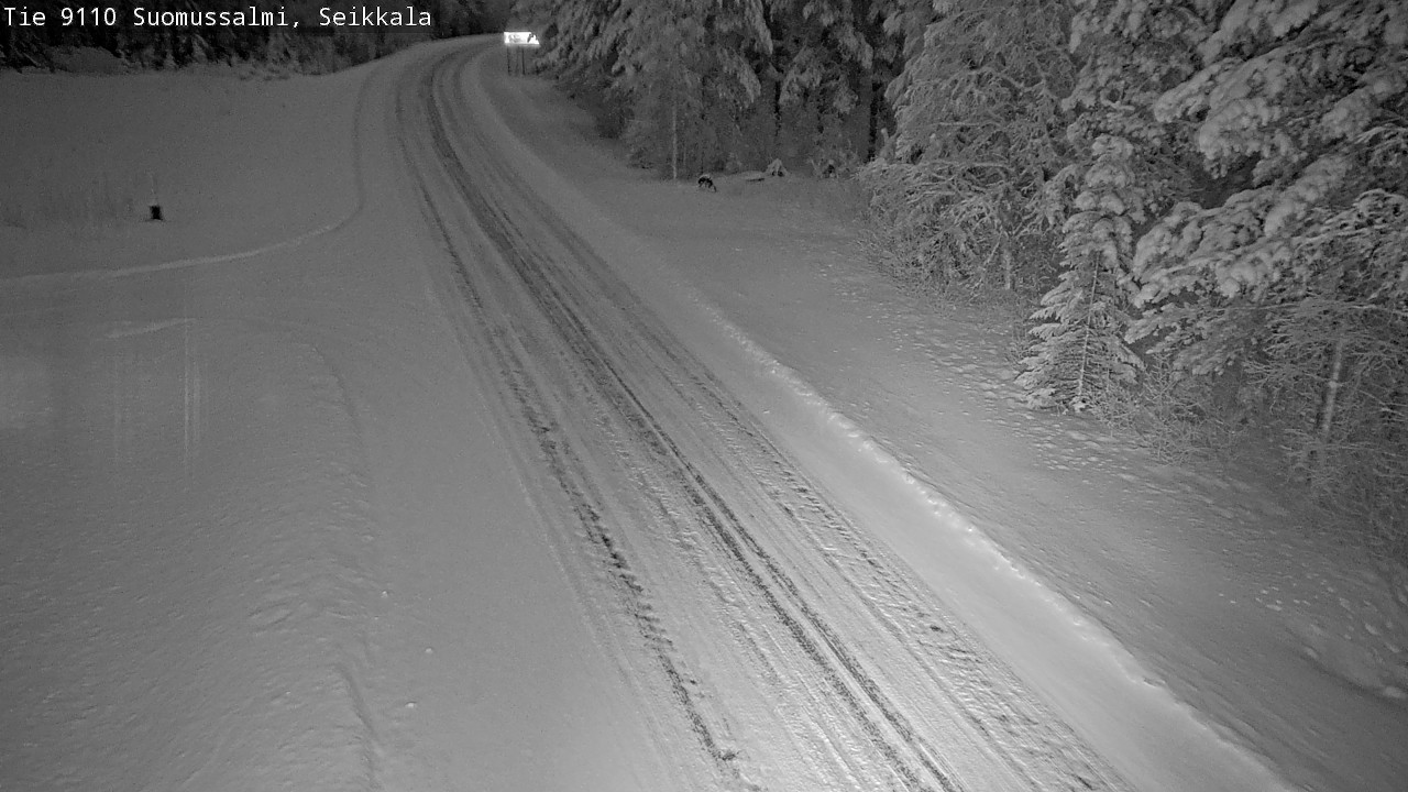 Kelikamerat Kuva Tie 9110 Suomussalmi, Seikkala, Suomussalmi, Kainuu