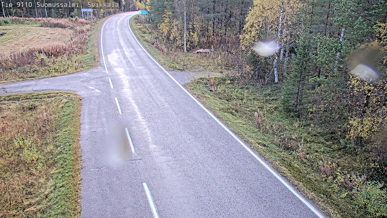 Kelikamerat Kuva Tie 9110 Suomussalmi, Seikkala, Suomussalmi, Kainuu